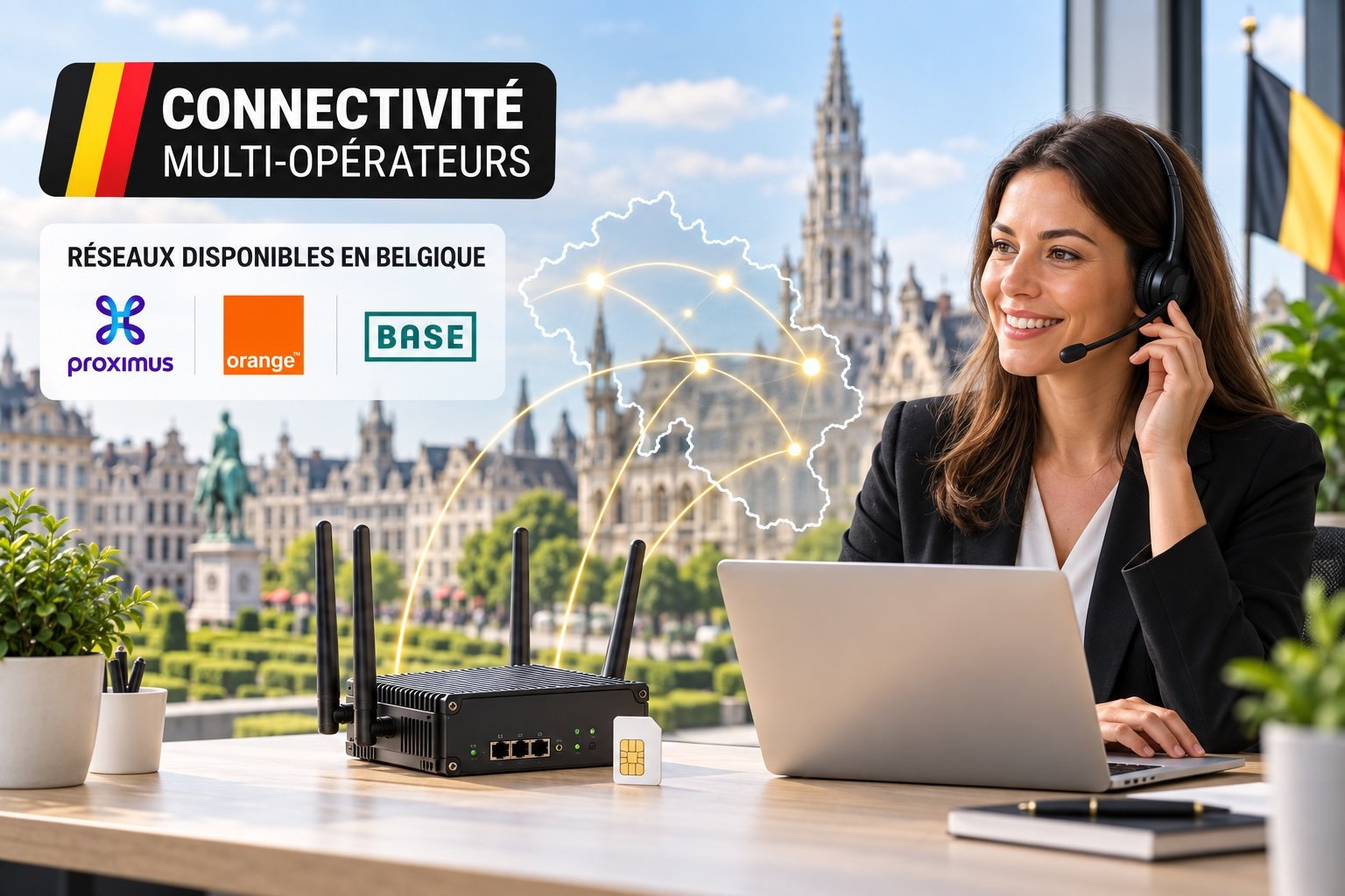 Contact SIM M2M Belgique – Support client et assistance rapide
